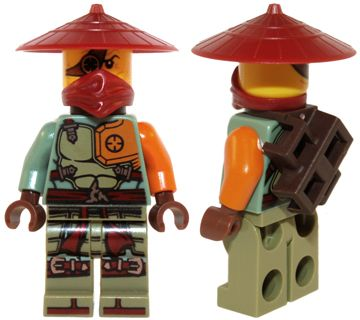 LEGO Minifigure-Ronin - Asian Hat (70735)-Ninjago-NJO149-Creative Brick Builders